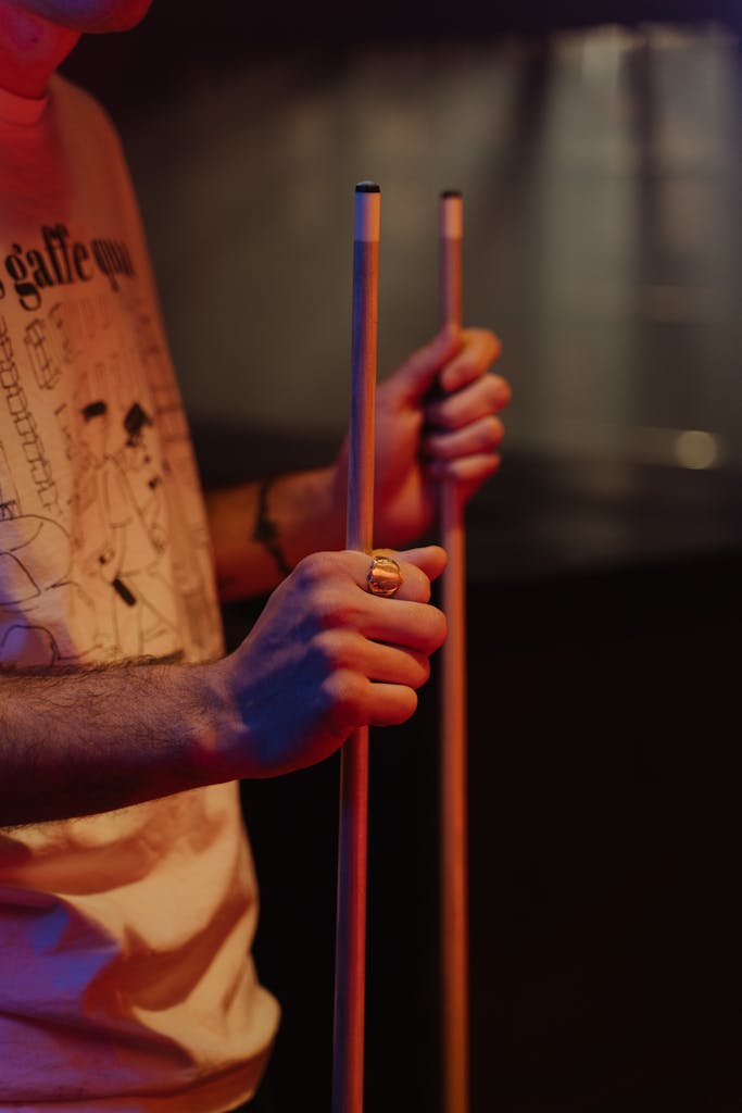 Pool Cue Shaft Cleaning